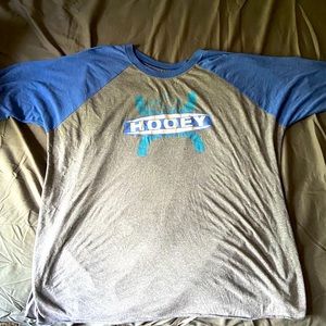 3/4 sleeve baseball tee